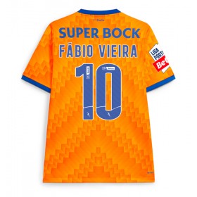 Porto Fabio Vieira #10 Borta Kläder 2024-25 Kortärmad